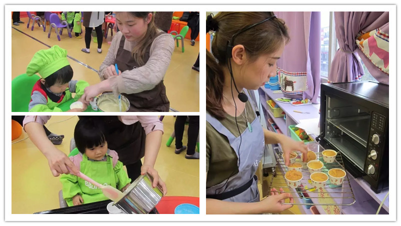 BBunion国际早教顺德中心活动花絮：甜蜜烘培